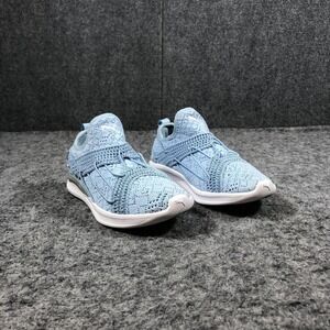 Puma Ignite Running Shoes Womens 8 Blue Knit‎ Lightweight Sneakers 191598-03